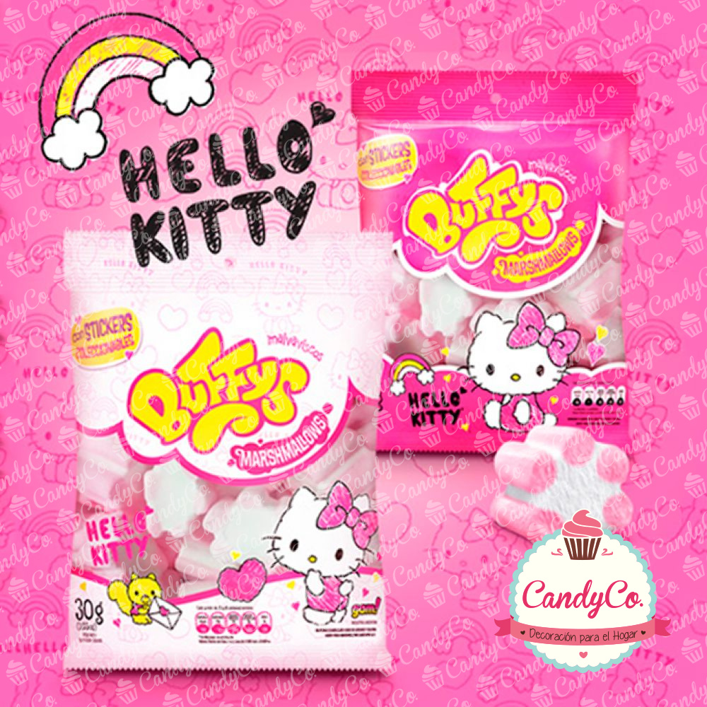 Marshmallows Buffys Hello Kitty 30 Gramos en CandyCo Tienda Online