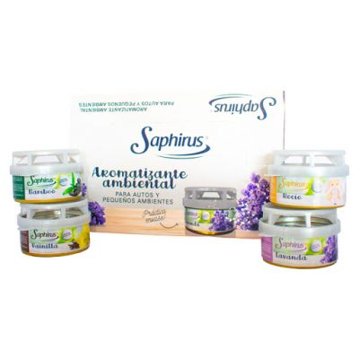 Saphirus Aromatizador Home Spray 500cc -pack 3 Unidades