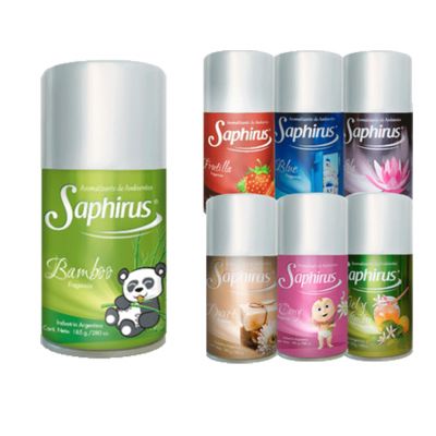 Saphirus Aromatizador Home Spray 500cc -pack 3 Unidades
