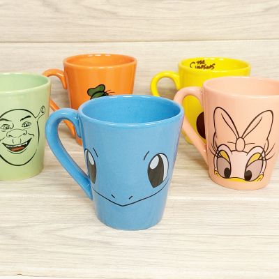 Taza de Cerámica con Tapa Diseño de Chancho, Cerdo, Conejo en CandyCo  Tienda Online