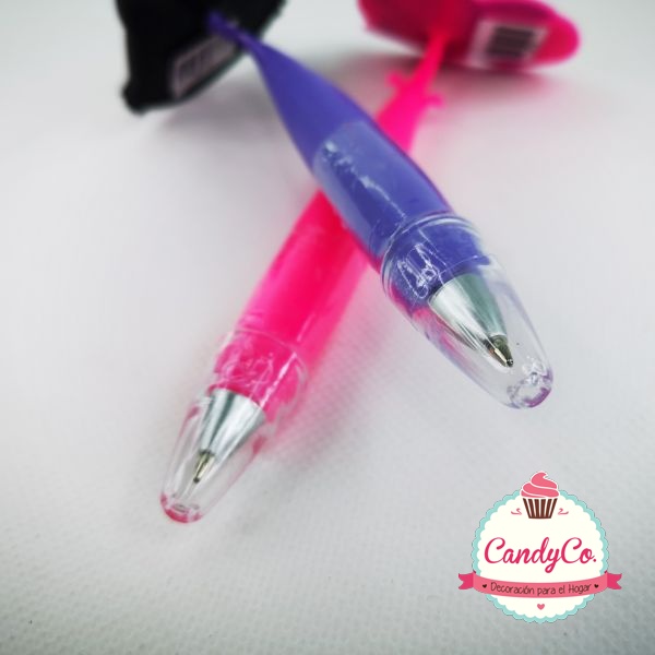 Lapicera Búho, Lechuza Silicona en CandyCo Tienda Online