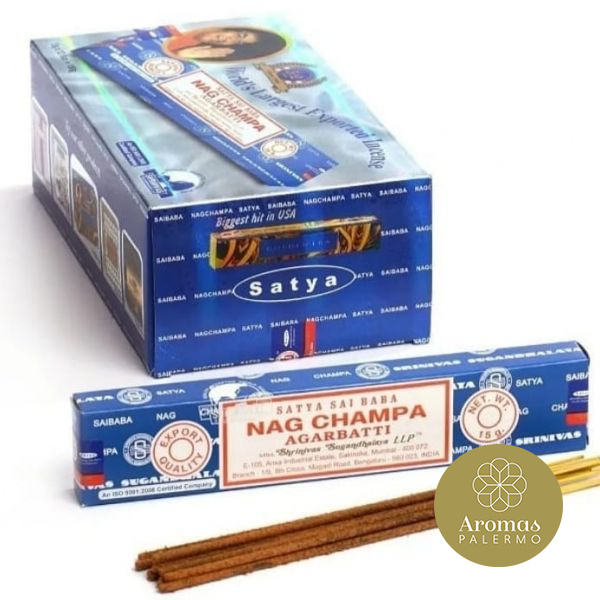 Incienso, Incienso Natural Nag Champa Azul - Satya