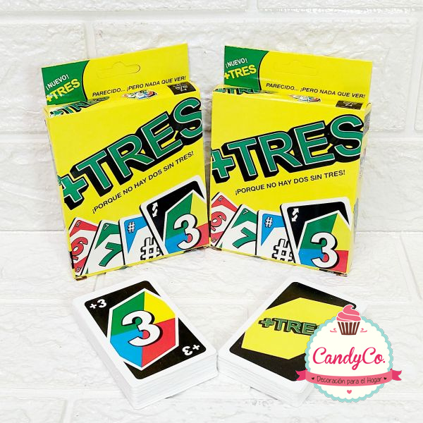 Juego de Cartas Tres