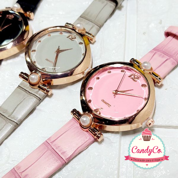 Reloj Pulsera Mujer con Perlas en CandyCo Tienda Online