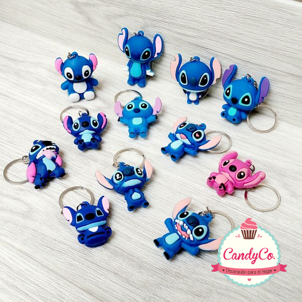 Llavero de Silicona Stitch Varios Modelos con Correa en CandyCo Tienda  Online