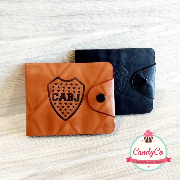 Billetera de Cuerina con Dise o de Boca en CandyCo Tienda Online