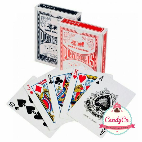 Cartas Baraja de Poker en CandyCo Tienda Online