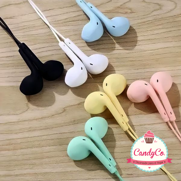 Auriculares color top pastel