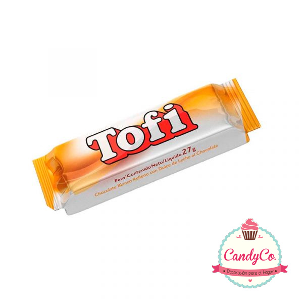 Chocolate Blanco Relleno Tofi 27G