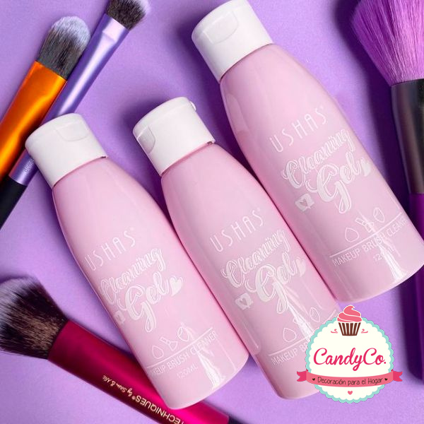 Limpiador de Brochas para Maquillaje Cleaning Gel Makeup Brush Cleaner  Ushas en CandyCo Tienda Online